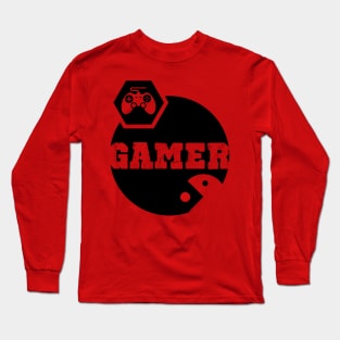 Gamer Shirt with Pad and Pac Birthday Gift Long Sleeve T-Shirt